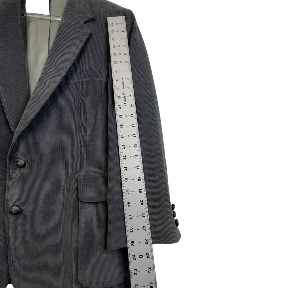 Haggar Men’s Corduroy Blazer Size 40 - Picture 8 of 10